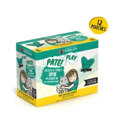 Best Feline Friend PLAY! Pate Lovers Aw Yeah Grain-Free Wet Cat Food Pouches