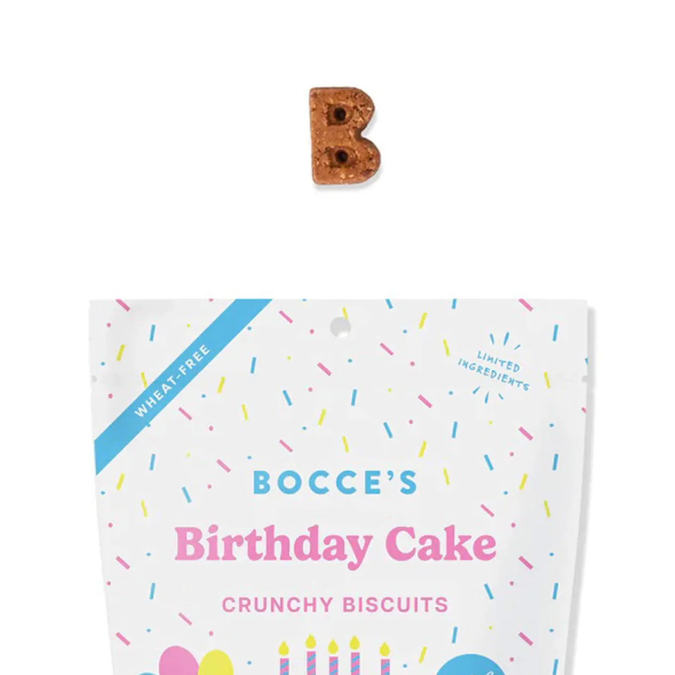 Bocce's Bakery Birthday Cake Biscuit Dog Treats