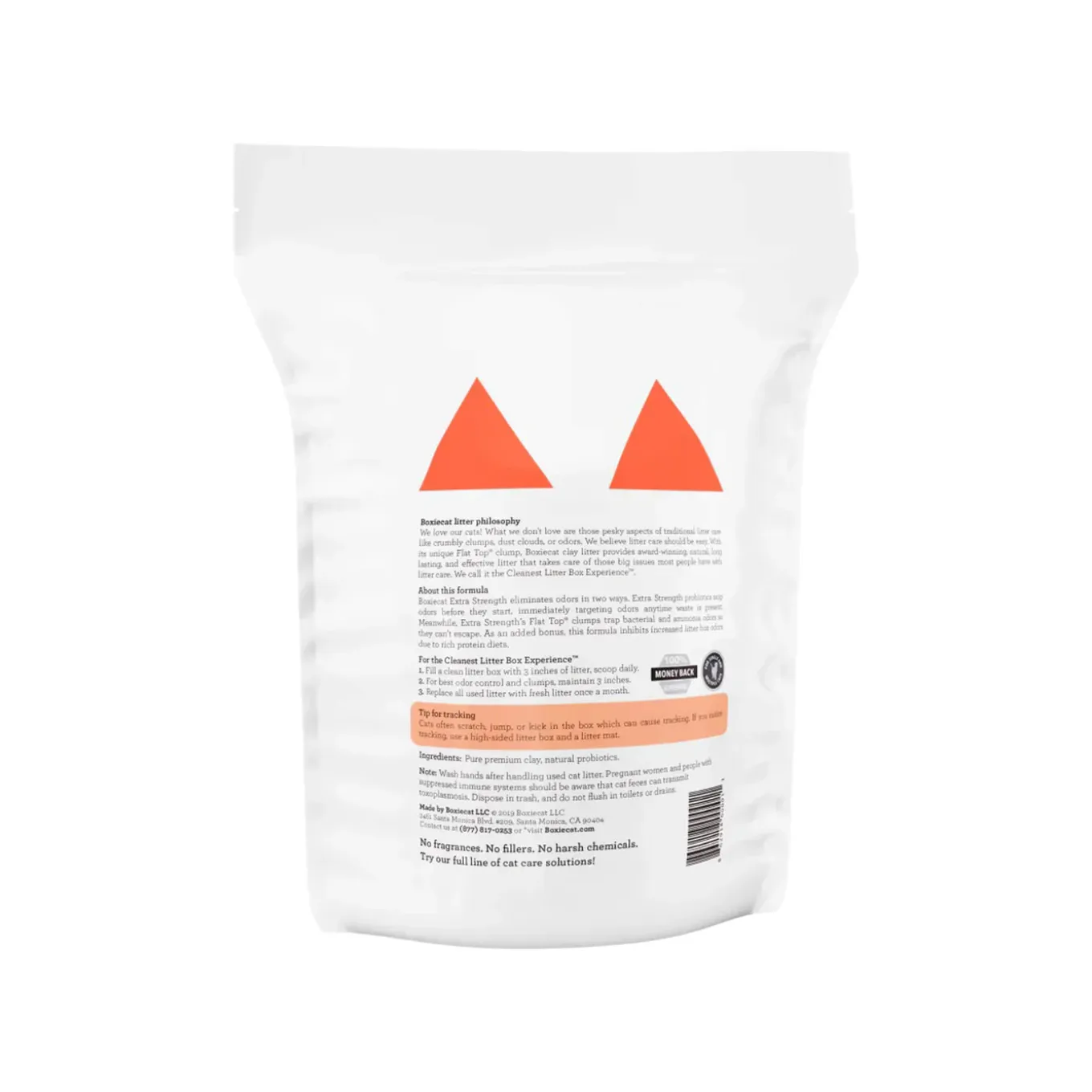 Boxiecat Cat Unscented Premium Clumping Clay Litter