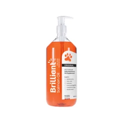 Brilliant Salmon Oil Daily Nutritional Supplement for Dogs & Cats