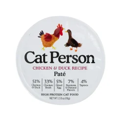 Cat Person Grain-Free Pate Wet Cat Food 2.75 oz Case of 24