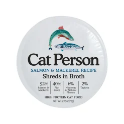 Cat Person Grain-Free Shreds Wet Cat Food 2.75 oz Case of 24