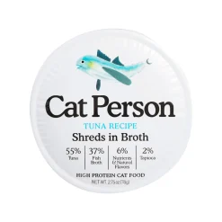 Cat Person Grain-Free Shreds Wet Cat Food 2.75 oz Case of 24
