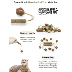 CATWANT Silvervine Molar Bar Cat Toy