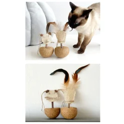 CATWANT Silvervine Tumbler Cat Toy