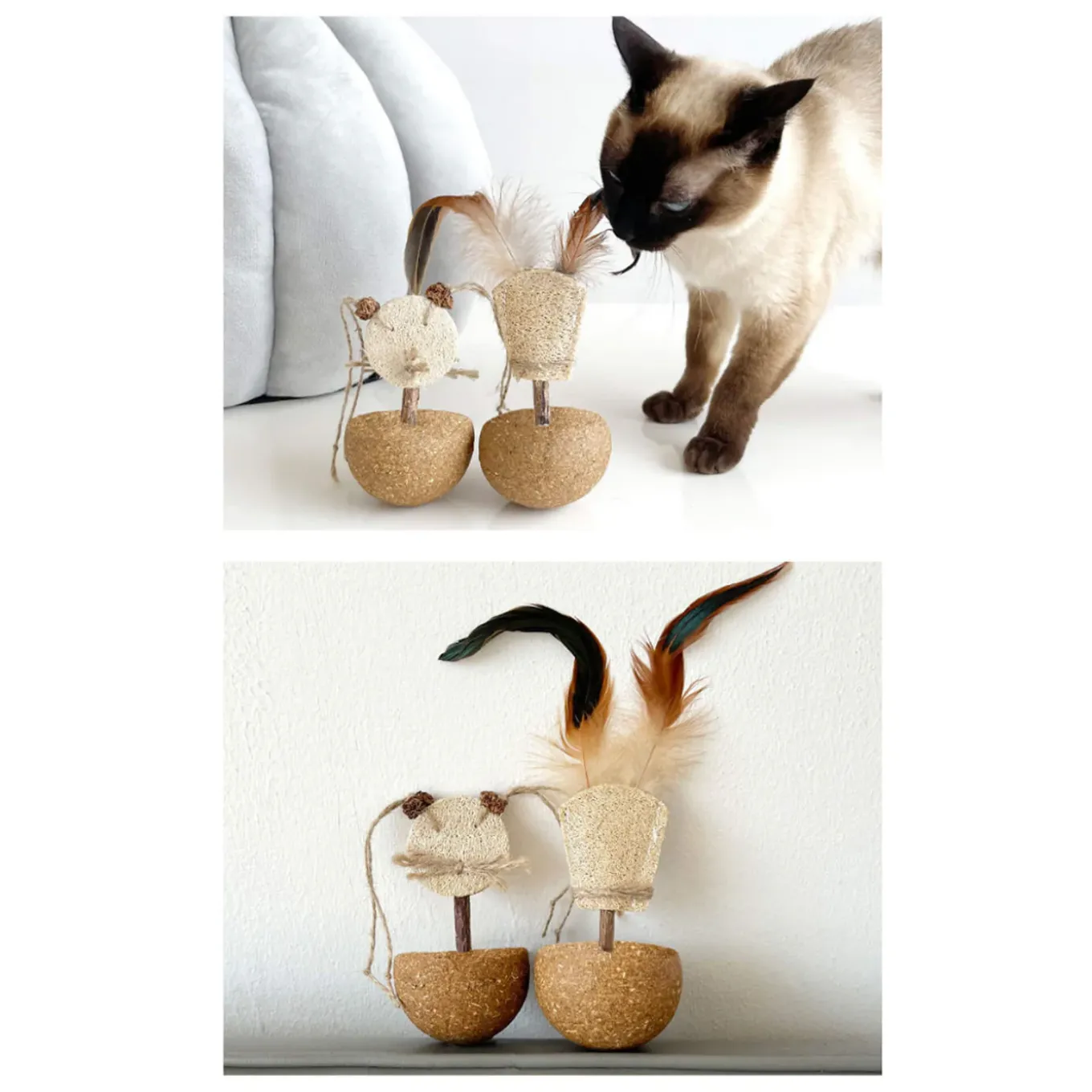 CATWANT Silvervine Tumbler Cat Toy