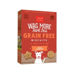 Cloud Star Wag More Bark Less Oven Baked Grain-Free Dog Biscuits