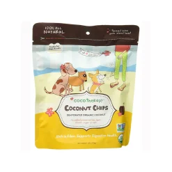 CocoTherapy Dehydrated Organic Coconut Chips for Dogs