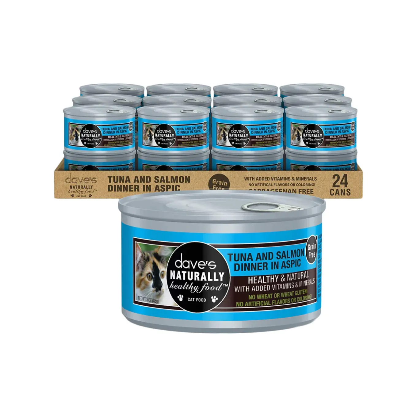 Dave's Pet Food Dinner in Gravy Grain Free Wet Cat Food