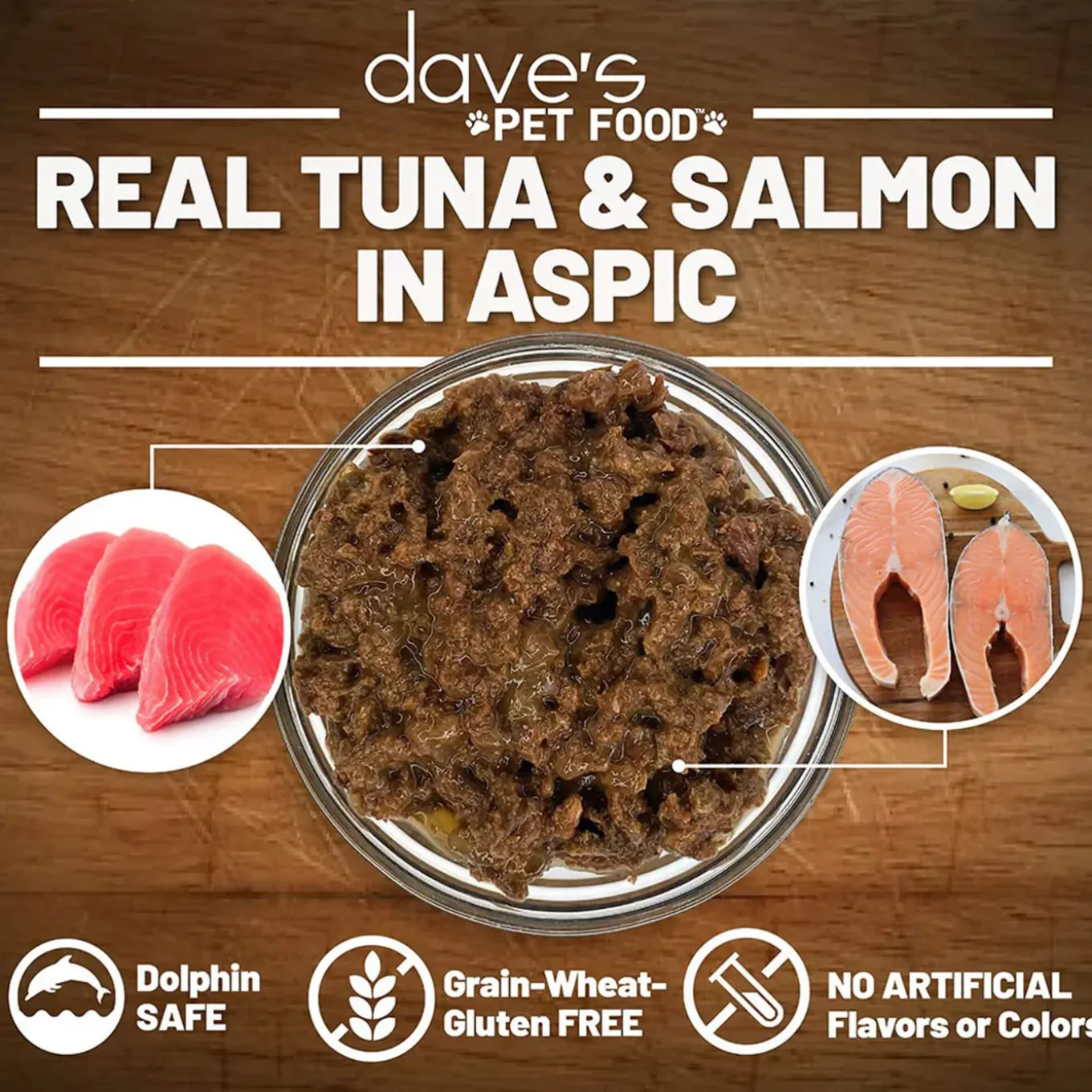 Dave's Pet Food Dinner in Gravy Grain Free Wet Cat Food