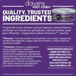 Dave's Pet Food Dinner in Gravy Grain Free Wet Cat Food