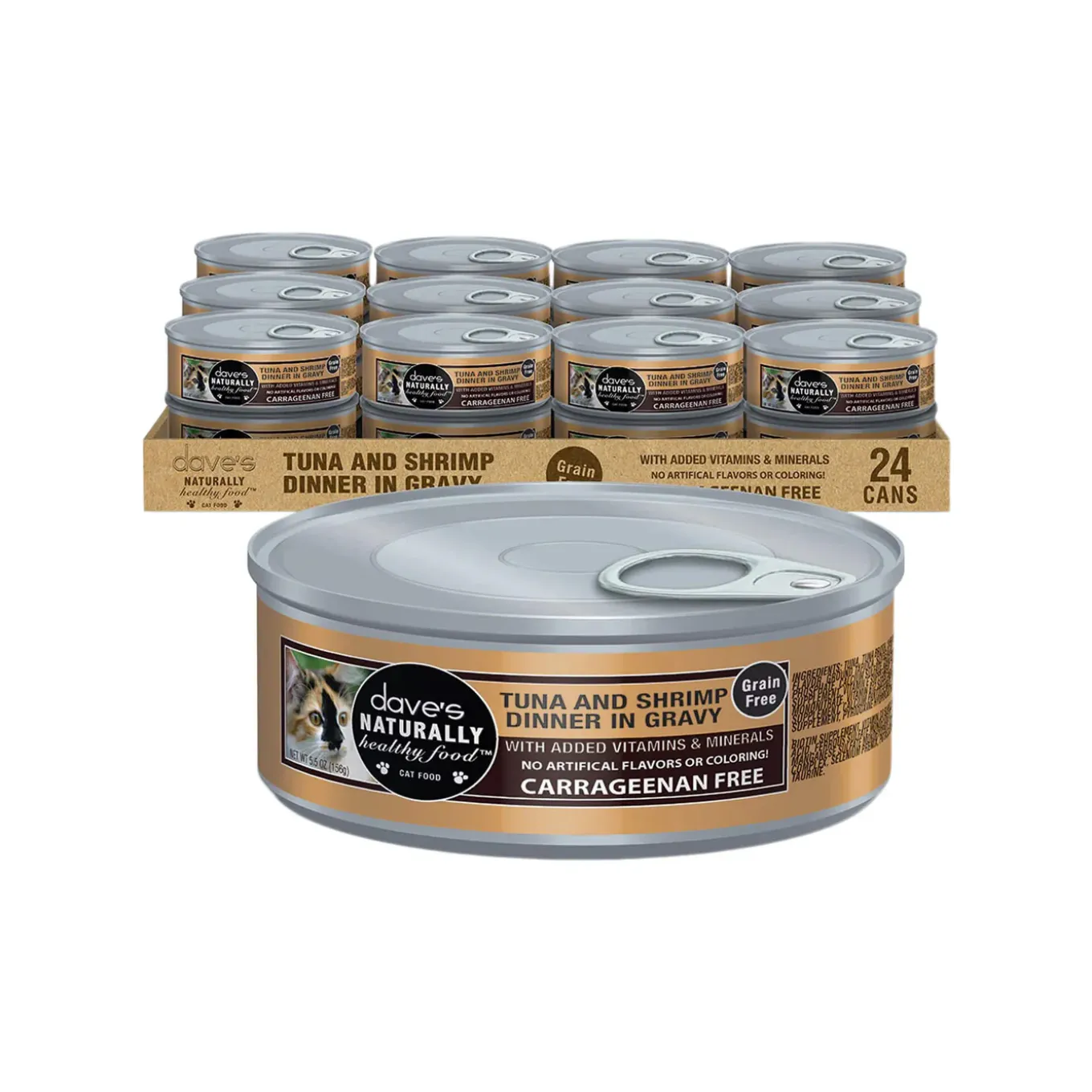 Dave's Pet Food Dinner in Gravy Grain Free Wet Cat Food