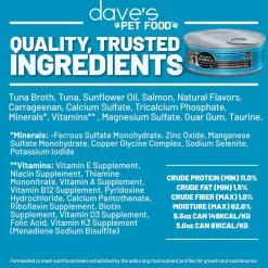 Dave's Pet Food Dinner in Gravy Grain Free Wet Cat Food