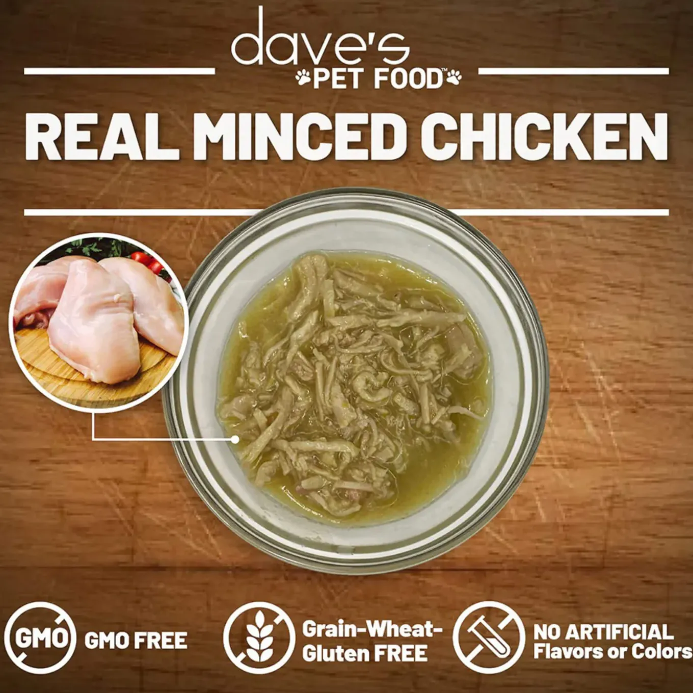 Dave's Pet Food Dinner in Gravy Grain Free Wet Cat Food