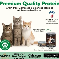 Dave's Pet Food Naturally Healthy Pate Grain Free Wet Cat Food