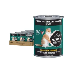 Dave's Pet Food Naturally Healthy Pate Grain Free Wet Cat Food