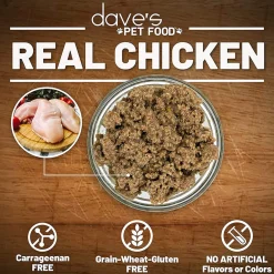 Dave's Pet Food Naturally Healthy Pate Grain Free Wet Cat Food