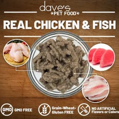 Dave's Pet Food Wet Grain Free Cat Food Stews