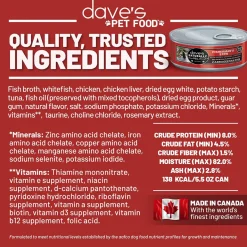 Dave's Pet Food Wet Grain Free Cat Food Stews