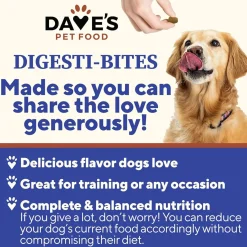 Dave's Pet Food Digesti-Bites Freeze Dried Complete & Balanced Dog Treats