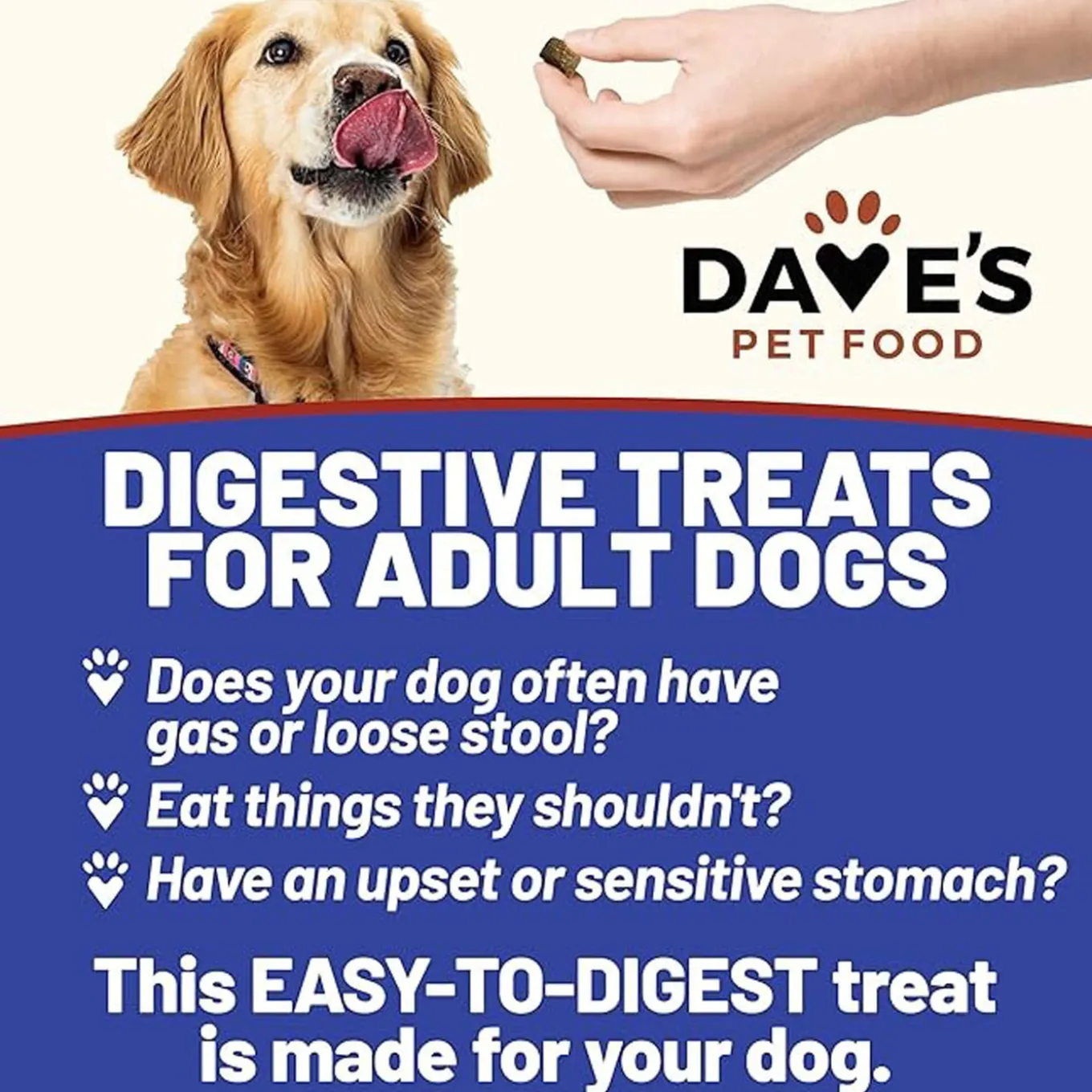 Dave's Pet Food Digestive Friendly Dog Treats