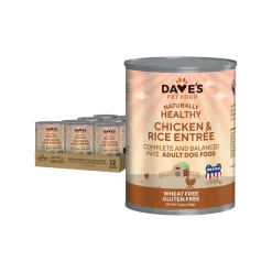 Dave's Pet Food Naturally Healthy Grain Inclusive Wet Dog Food
