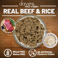 Dave's Pet Food Naturally Healthy Grain Inclusive Wet Dog Food