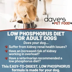 Dave's Pet Food Restricted Phosphorus & Protein Wet Dog Food