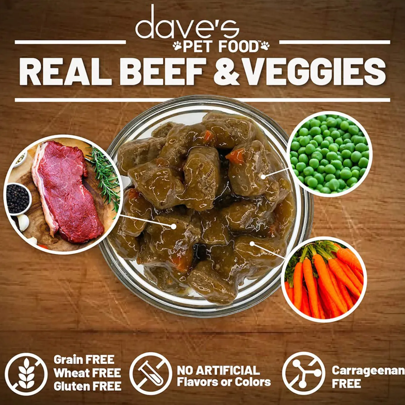 Dave's Pet Food Stewlicious Grain Free Wet Dog Food