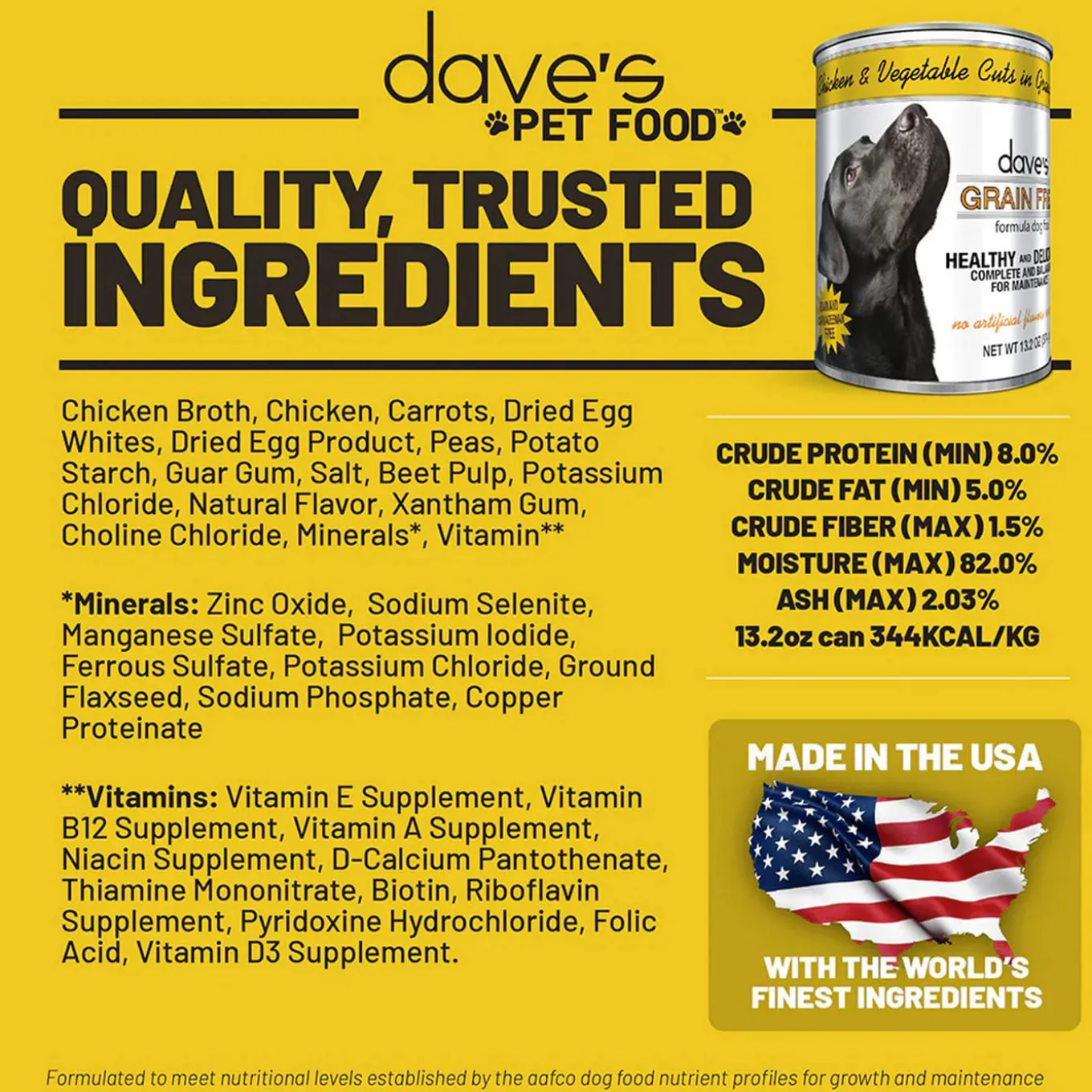 Dave's Pet Food Stewlicious Grain Free Wet Dog Food