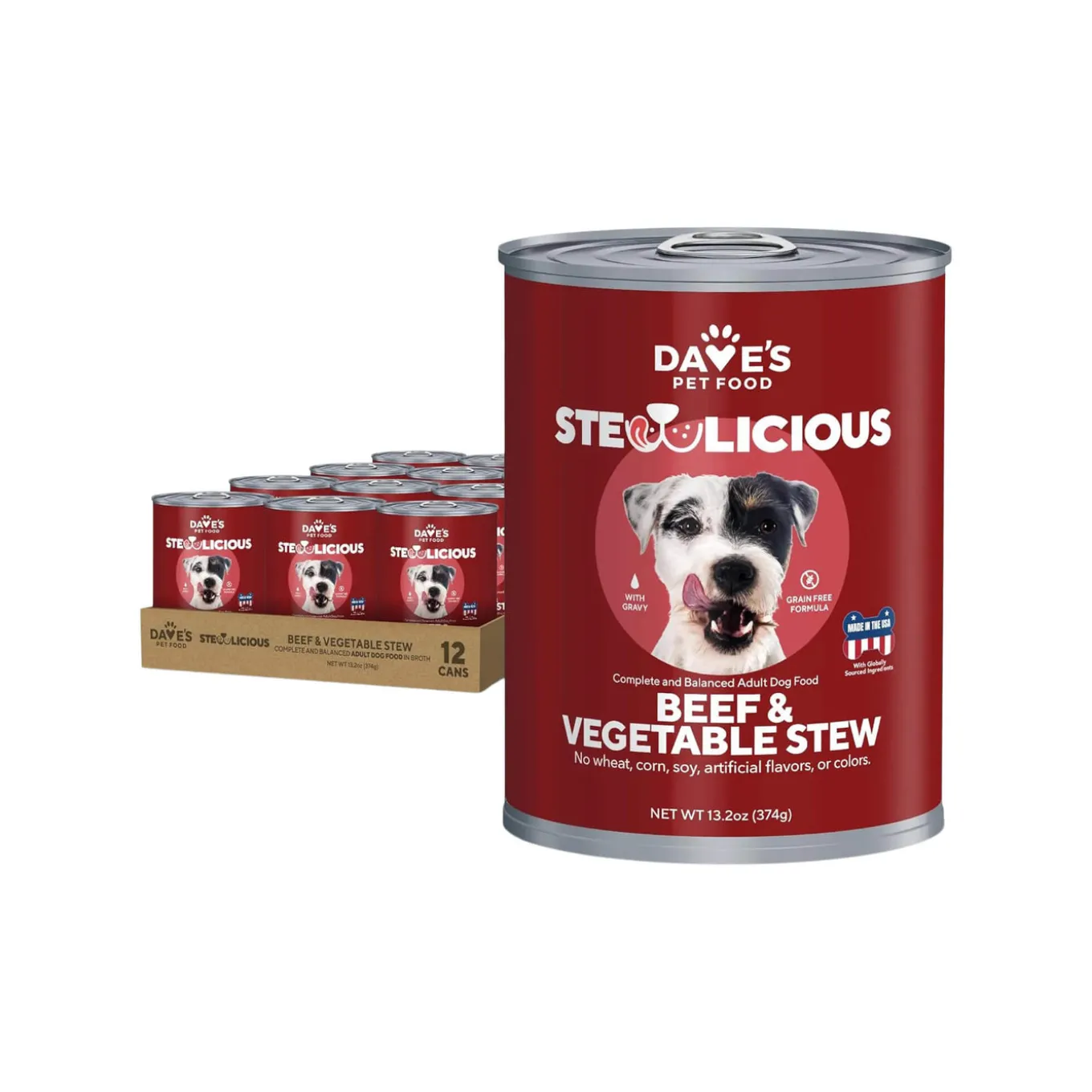 Dave's Pet Food Stewlicious Grain Free Wet Dog Food