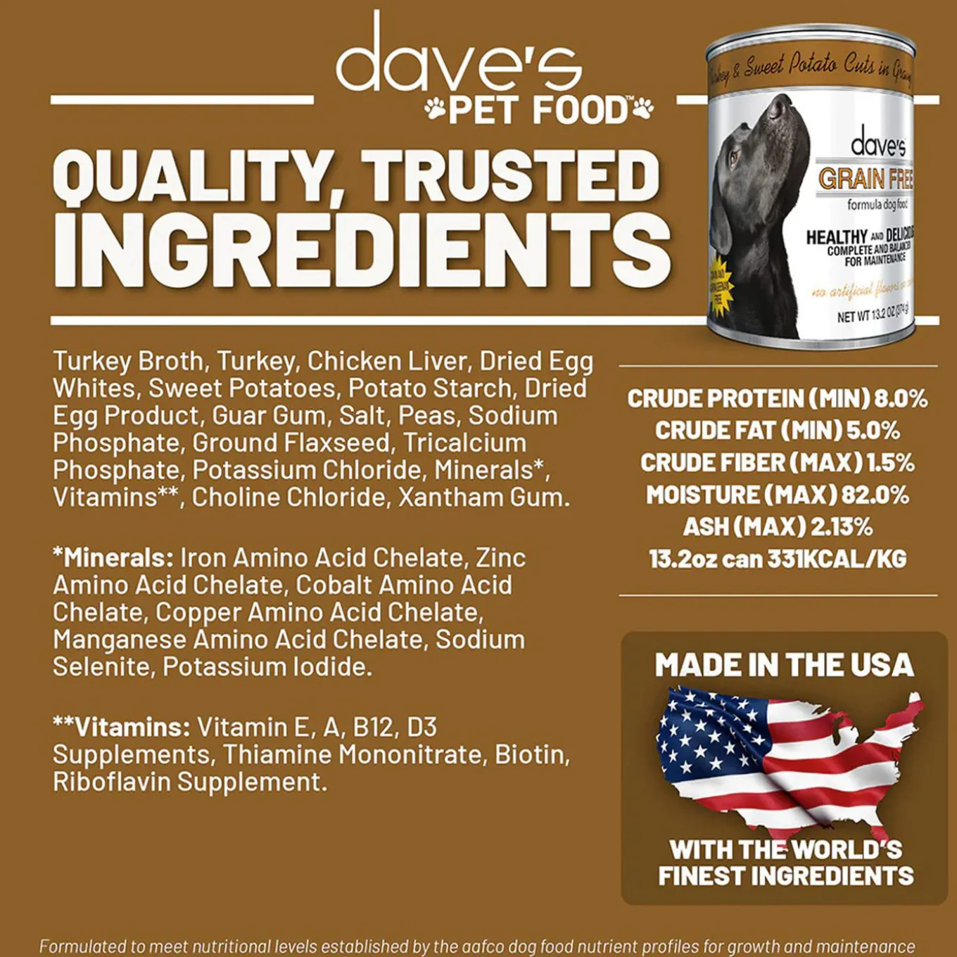 Dave's Pet Food Stewlicious Grain Free Wet Dog Food