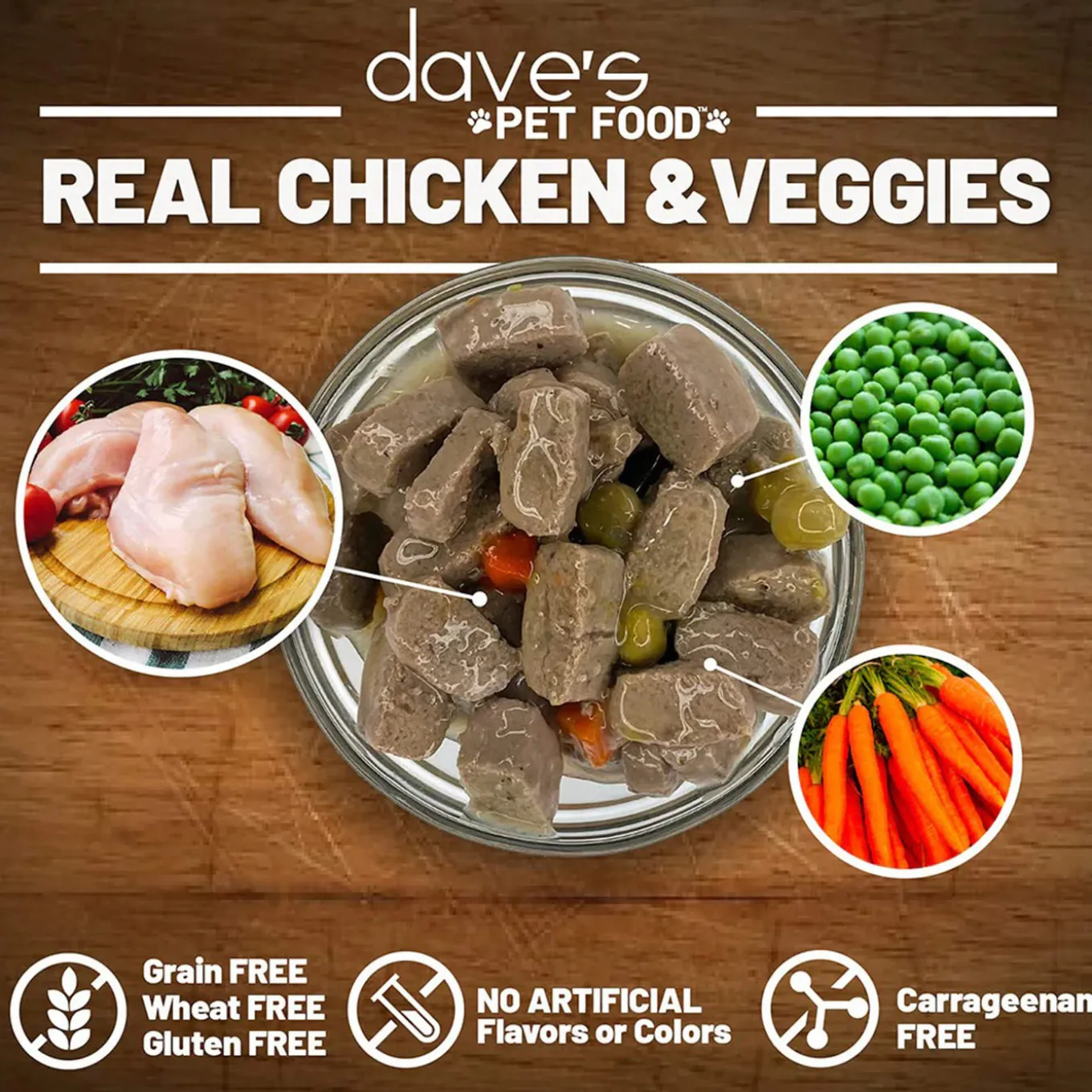 Dave's Pet Food Stewlicious Grain Free Wet Dog Food