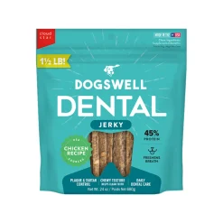 Dogswell Chicken Jerky Dental Treats for Dogs