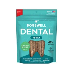 Dogswell Chicken Jerky Dental Treats for Dogs