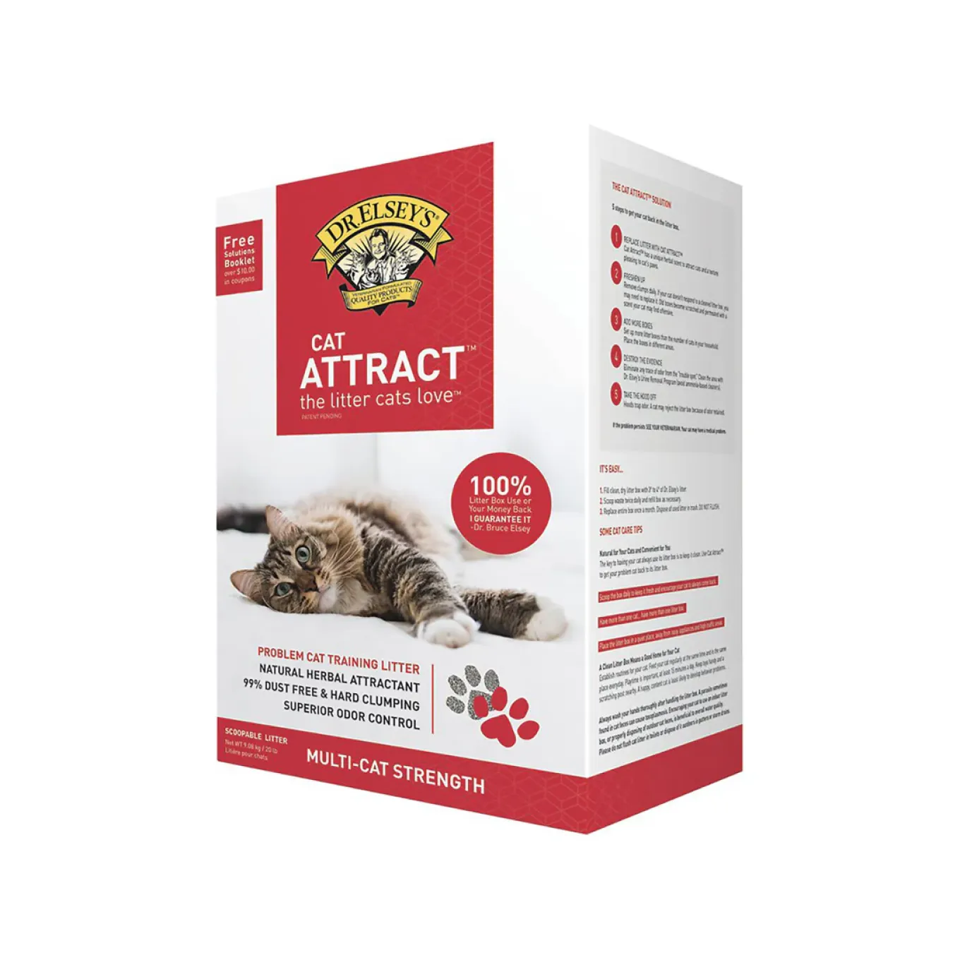 Dr. Elsey's Cat Attract Natural Herbal Attractant Multi-Cat Strength Clay Litter