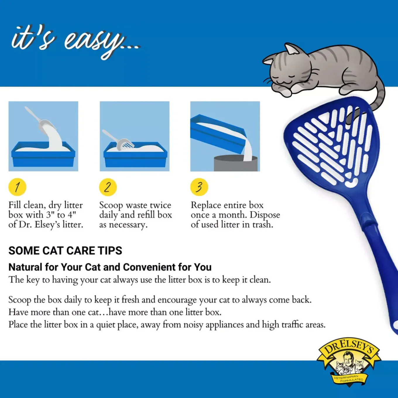 Dr. Elsey's Ultra Multi-Cat Strength Clumping Clay Cat Litter