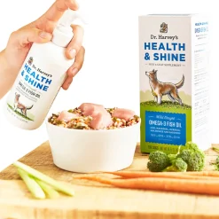 Dr. Harvey's Health and Shine Omega-3 Skin & Coat Fish Oil for Dogs