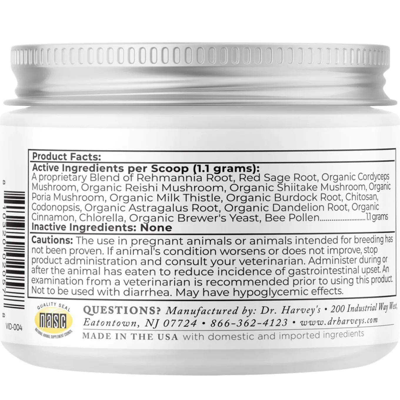 Dr. Harvey's Kidney Health Supplement for Dogs