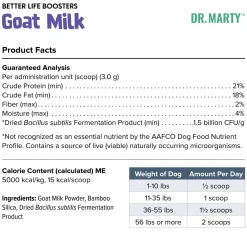 Dr. Marty Better Life Boosters Dog Food Toppers