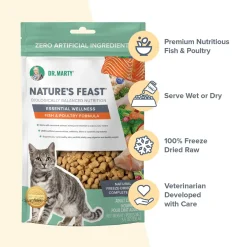 Dr. Marty Nature's Feast Essential Wellness Freeze Dried Cat Food