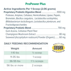 Dr. Marty ProPower Plus Canine Digestive Dog Supplement Powder