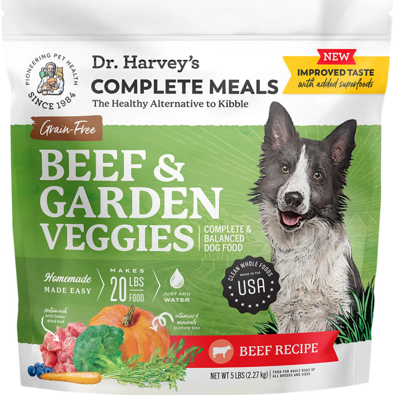 Dr. Harvey's Garden Veggies Grain Free Recipe Dog Food