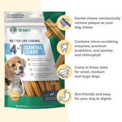 Dr. Marty Better Life Chews 4-in-1 Dental Care Dog Dental Chew Sticks
