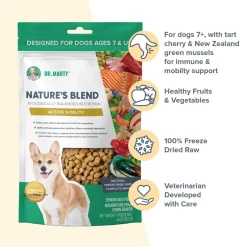 Dr. Marty Nature’s Blend Active Vitality Freeze Dried Dog Food