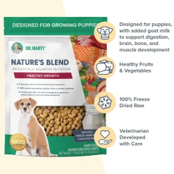 Dr. Marty Nature’s Blend Healthy Growth Freeze Dried Dog Food