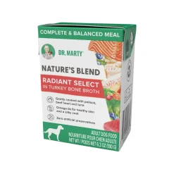Dr. Marty Nature's Blend Wet Dog Food in Turkey Bone Broth