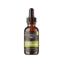 Earth Animal Nature's Protection Daily Herbal Flea & Tick Drops for Dogs & Cats