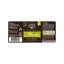 Earth Animal Nature's Protection Daily Herbal Flea & Tick Drops for Dogs & Cats