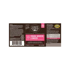 Earth Animal Organic Herbal Remedies Cough, Wheeze & Sneeze Tincture for Dogs